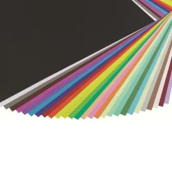 CLAIREFONTAINE - Feuille de couleur Maya (270g) 50x70 cm - Jaune citron