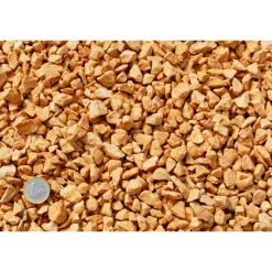 CLASSGARDEN - Gravier jaune saumon 10-15 pack de 5 m² - 40 sacs - 800 kg