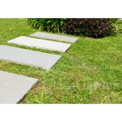 CLASSGARDEN - Pas japonais grès kandla multicolore 100x50 - pack de 18 pièces