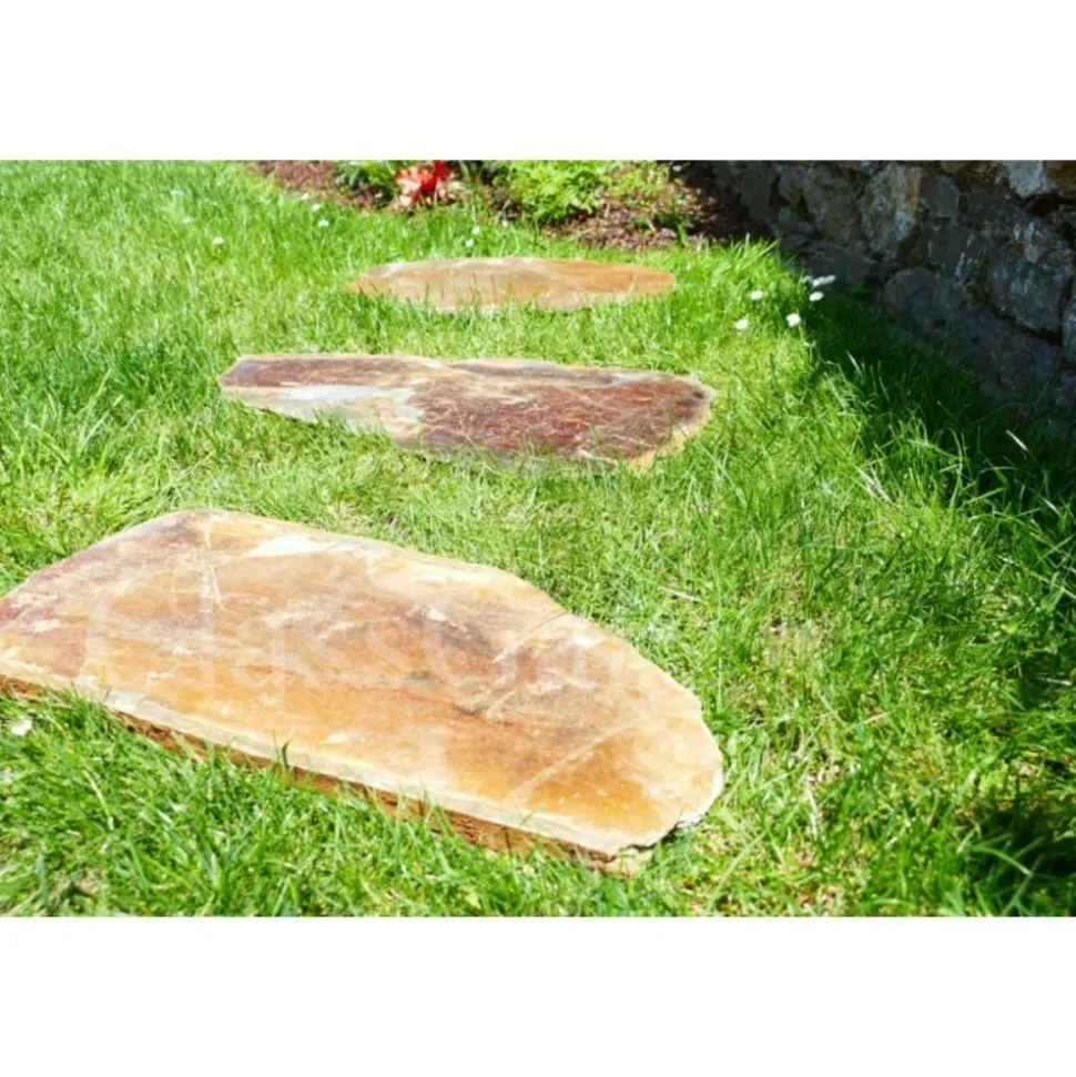 CLASSGARDEN - Pas japonais corten irrégulier - pack de 10 pièces