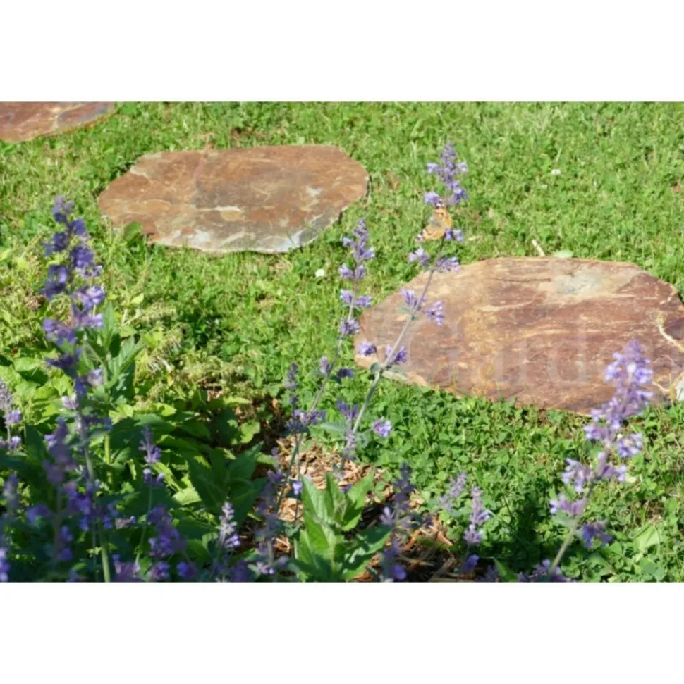 CLASSGARDEN - Pas japonais corten irrégulier - pack de 10 pièces
