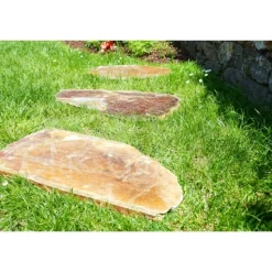 CLASSGARDEN - Pas japonais corten irrégulier - pack de 16 pièces