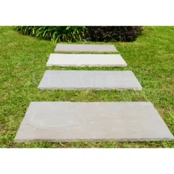 CLASSGARDEN - Pas japonais grès kandla multicolore 100x50