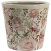 CLAYRE & EEF - Pot de fleurs en céramique "jardin anglais" 12x11cm