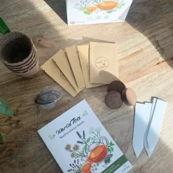 Coffret : je fais pousser mes thés du monde bio
