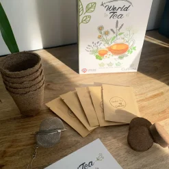 Coffret : je fais pousser mes thés du monde bio