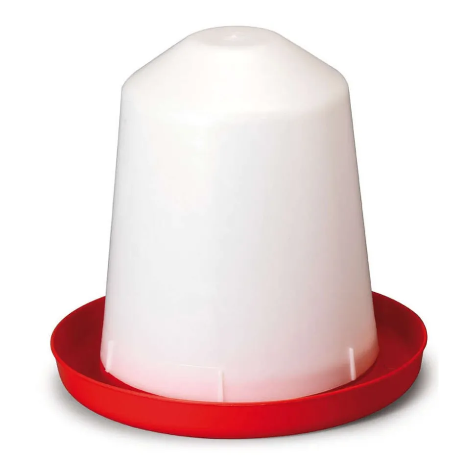 COMPAGNIE DES PET FOOD - Abreuvoir pour poules : siphoïde plastique 10 litres