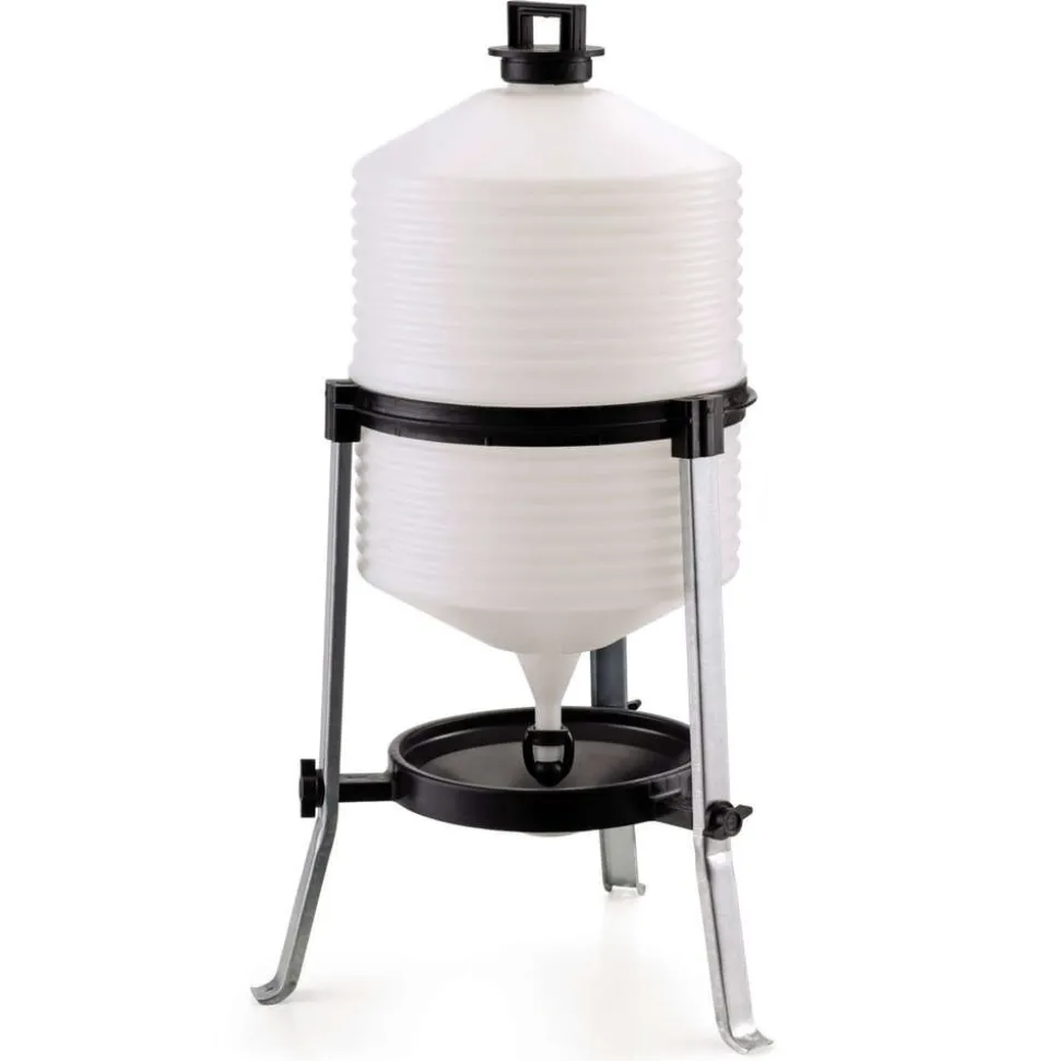 COMPAGNIE DES PET FOOD - Abreuvoir pour poules : niveau constant plastique 24 litres