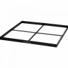 COOKKING - Base carrée pour braséro, 60x60cm, acier brut, cookking, 111035
