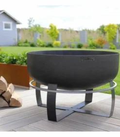 COOKKING - Braséro de jardin xxl viking 60cm de diamètre, acier naturel,cookking, 111564