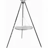 COOKKING - Grille de cuisson en inox suspendue sur trépied, 70cm de diamètre, cookking, 21012