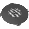 COOKKING - Plaque en fonte pour braséro, avec grille de 46cm, poignées soudées, cookking, 222387