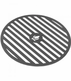 COOKKING - Plaque en fonte pour braséro, avec grille de 46cm, poignées soudées, cookking, 222387