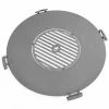 COOKKING - Plaque inoxydable pour braséro, grille 50cm, 4 poignée, cookking, 222414