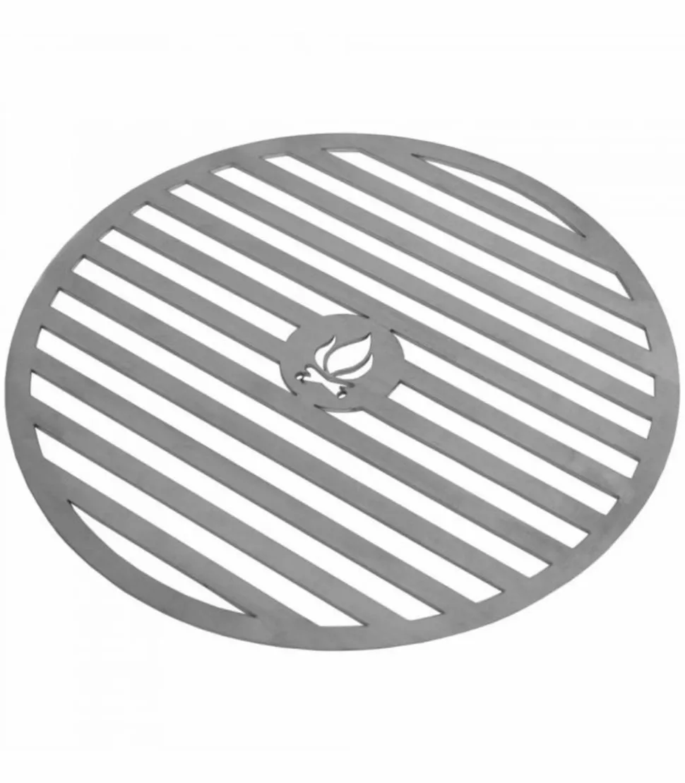 COOKKING - Plaque inoxydable pour braséro, grille 50cm, 4 poignée, cookking, 222414
