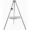 COOKKING - Trépied avec grille de cuisson, acier inoxydable, hauteur de 180cm, 70cm de diamètre, cookking, 111358