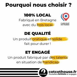 COT COT HOUSE - Nichoir à oiseaux en kit pour mésanges