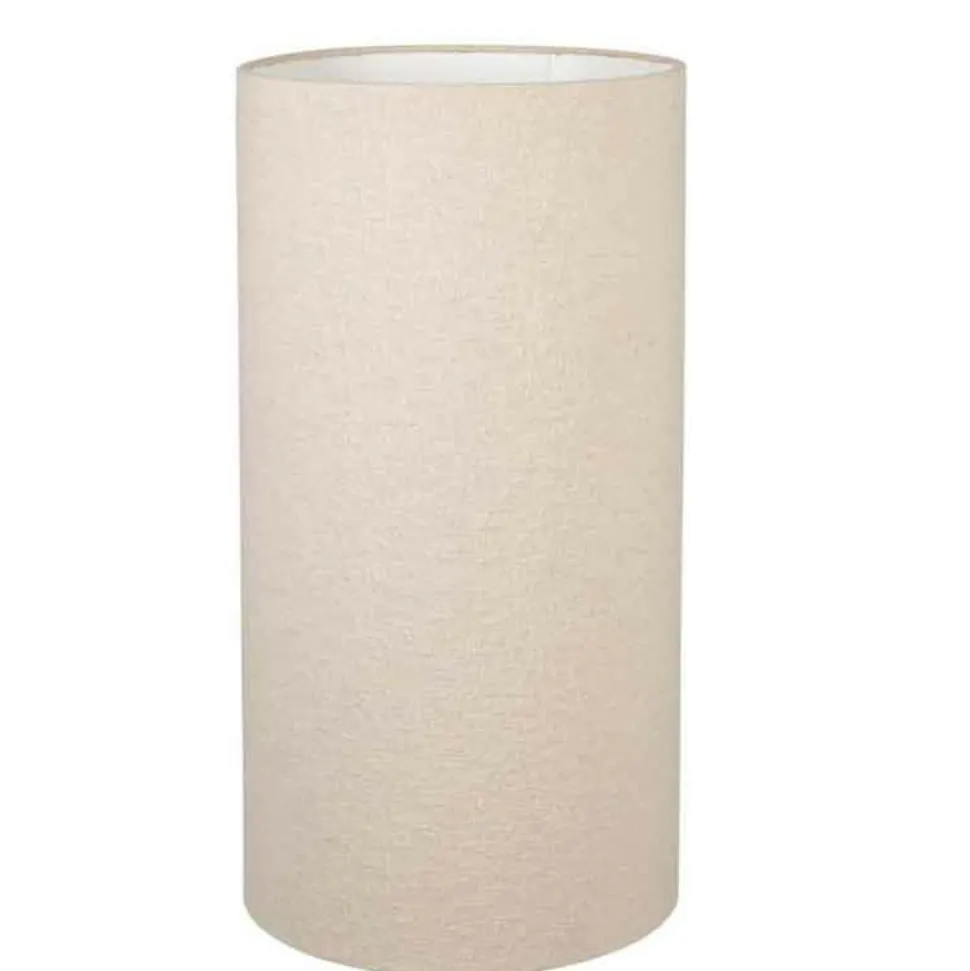 COTE TABLE - Lampadaire crème coton 30x130cm