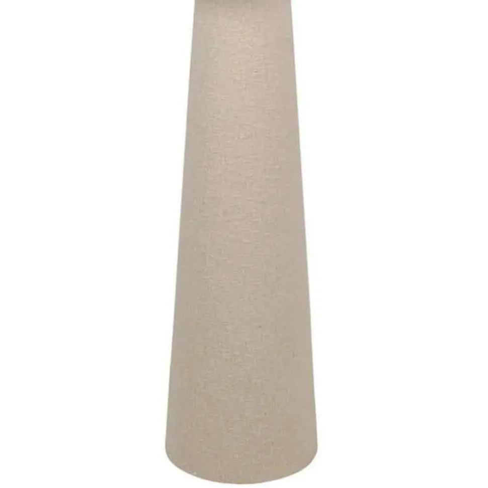 COTE TABLE - Lampadaire crème coton 30x130cm
