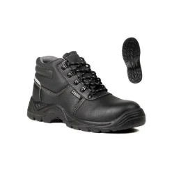 COVERGUARD - Chaussures de sécurité hautes en cuir pleine fleur agate ii s3 src noir p40 coverguard 9agh010040