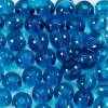 CREOTIME - 45 perles en verre à facettes rondes ø 4 mm - turquoise