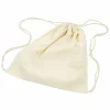 CREOTIME - 3 sacs à cordons en tissu à customiser 37 x 41 cm