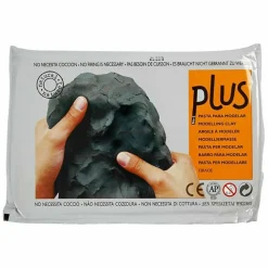 CREOTIME - Argile à modeler 1 kg - noir