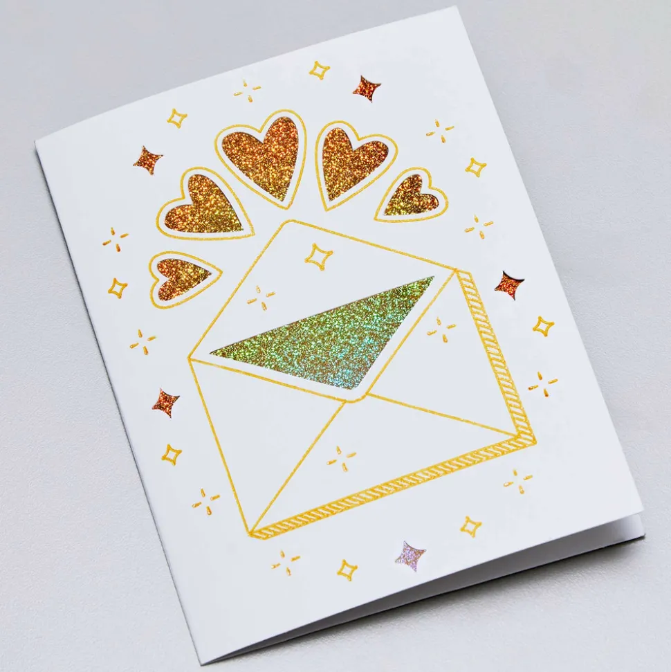CRICUT - 8 cartes adhésives et enveloppes café / chocolat - cricut