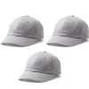 CRICUT - 3 casquettes grises à customiser - cricut