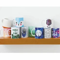 CRICUT - 4 feuilles de transfert pour mug press - rouge + bleu