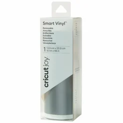 CRICUT - Vinyle amovible argenté mat 121,9 x 13,9 cm - cricut joy