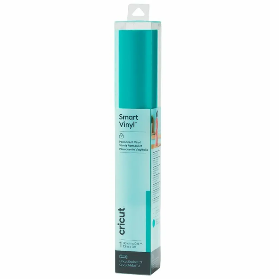 CRICUT - Vinyle permanent aqua 91 x 33 cm - cricut