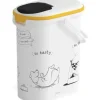 CURVER - Conteneur a croquettes pour chien 4 kg - 10l - le diner et servi