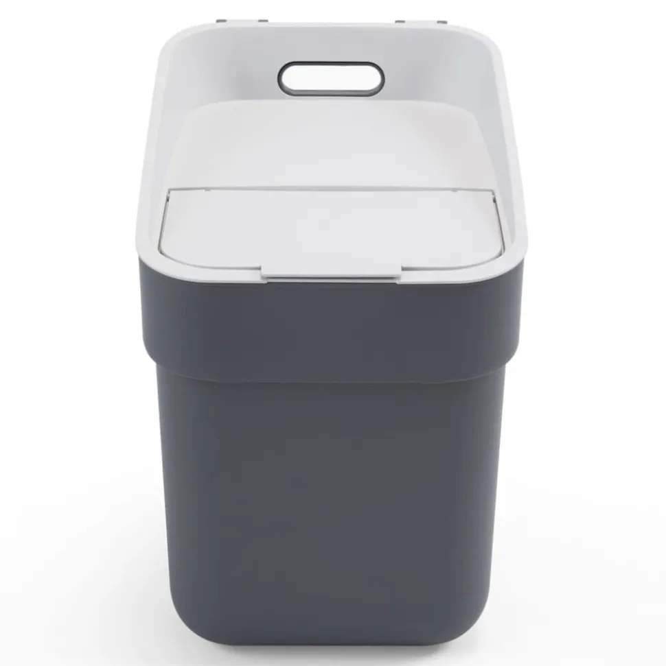 CURVER - Poubelle ready to collect 20 l gris foncé