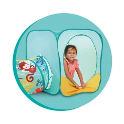 D - Parcours de jeu multicolore thématique : La jungle L.50xl.235xH.80cm