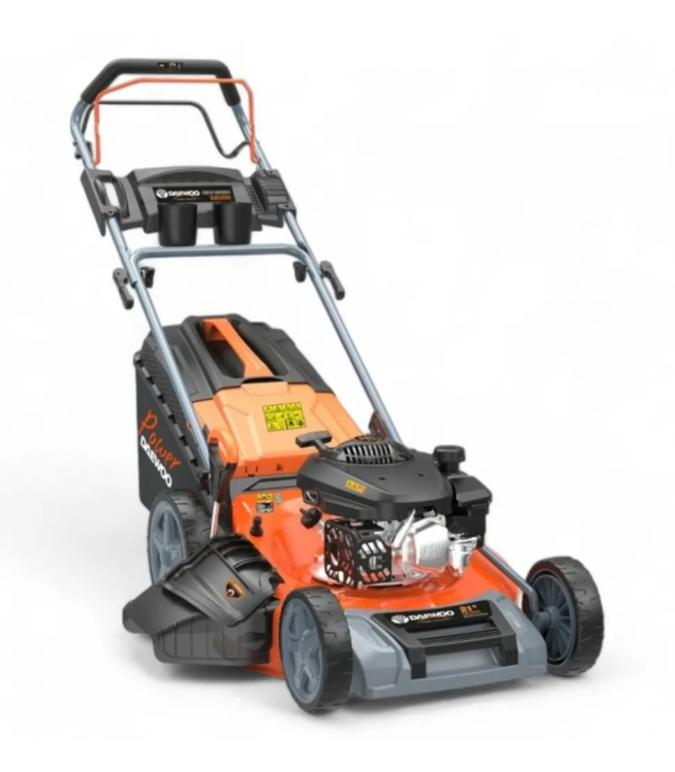 DAEWOO - Tondeuse thermique autotractée 224cc 53cm coupe mulching daewoo dlm5300spl