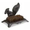 DÉCORATION D'AUTREFOIS - Gratte-pied fonte fonte marron - décoration d'autrefois