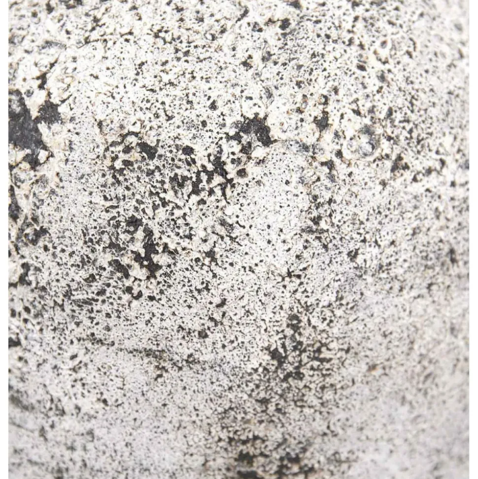 DÉCORATION D'AUTREFOIS - Vase terre cuite terrecuite blanc - décoration d'autrefois