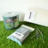 DÉCOWEB - Kit de pose pour gazon synthétique sur sol meuble - 50m²