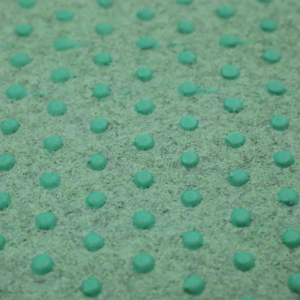 DÉCOWEB - Moquette d'extérieur verte sur plots - imitation gazon synthétique - rouleau de 4m x 9m