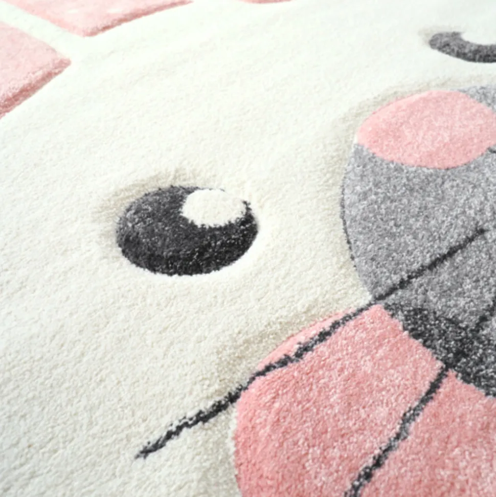 DÉCOWEB - Tapis enfant "lapinou"