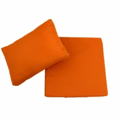 DECO ARTS - Coussins pour salon de jardin déhoussable 50x60cm orange