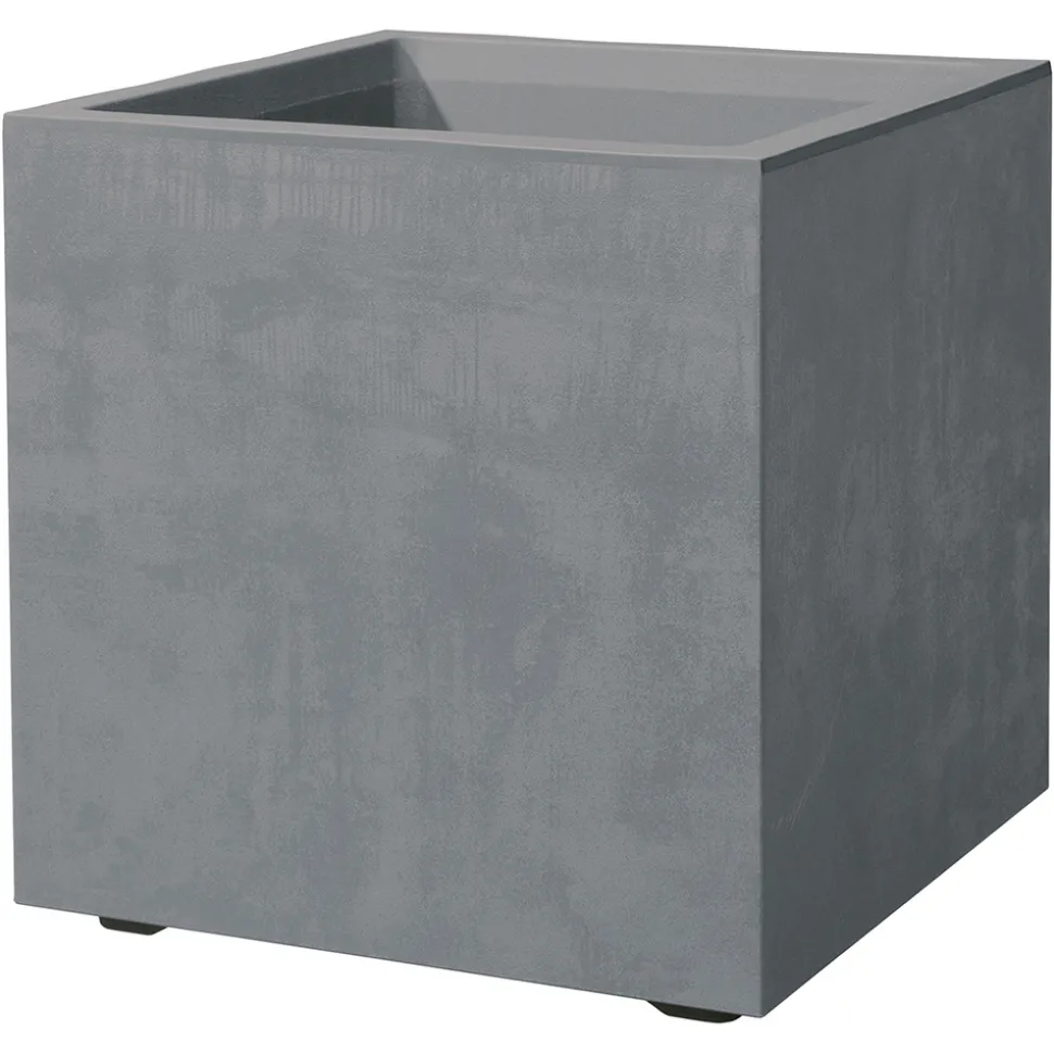 DEROMA - Bac cubo Millennium, à réserve d'eau, coloris ashgrey - L.25cm