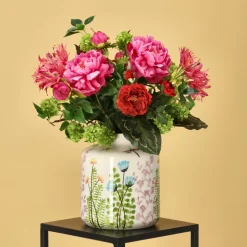 DESIGN PLANTS - Bouquet artificiel lié à la main charlotte sanne dublin 60cm