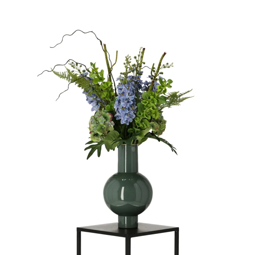 DESIGN PLANTS - Bouquet artificiel lié à la main yara portland – bleu