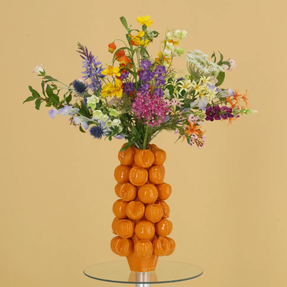 DESIGN PLANTS - Bouquet artificiel noué à la main monica dresden – mélangé