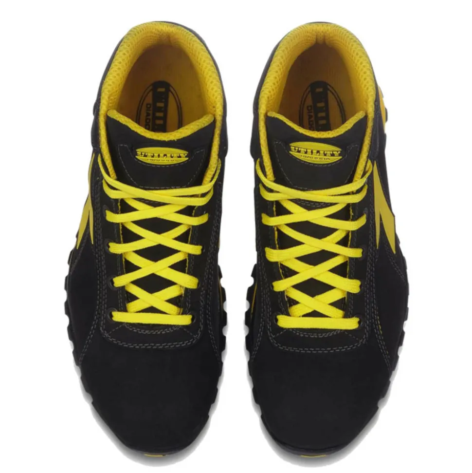 DIADORA S.P.A - Chaussures de sécurité hautes glove ii high s3 sra hro noir jaune p47 diadora spa 701.170234
