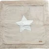 DOMIVA - Tapis de parc en microfibre - galet - 100 x 100 cm