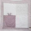 DOMIVA - Tapis de parc esprit enchanté - lilas - 100 x 100 cm