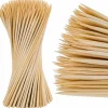 DOWNYPAWS - 200 brochettes en bois de bambou, adaptées à plusieurs scénarios
